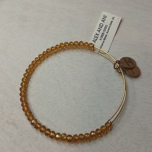 Alex and Ani Amber Bangle